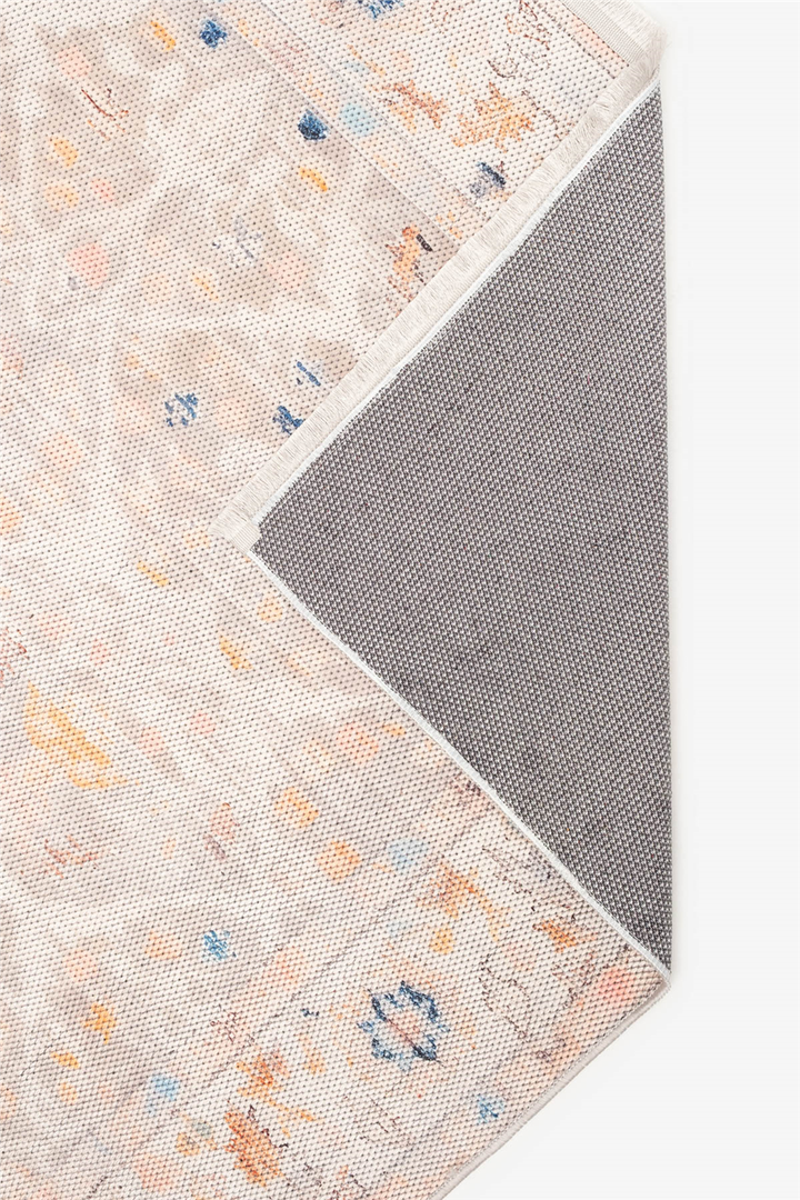Krem Zamanın İzi Modern Vintage Sisal Halı