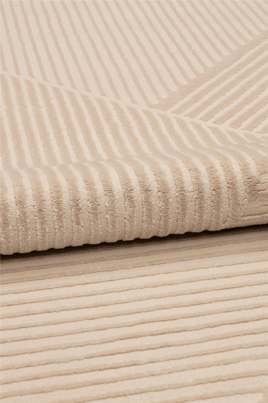 Cashmira Vizon Geometrik Desenli Kabartma Modern Halı