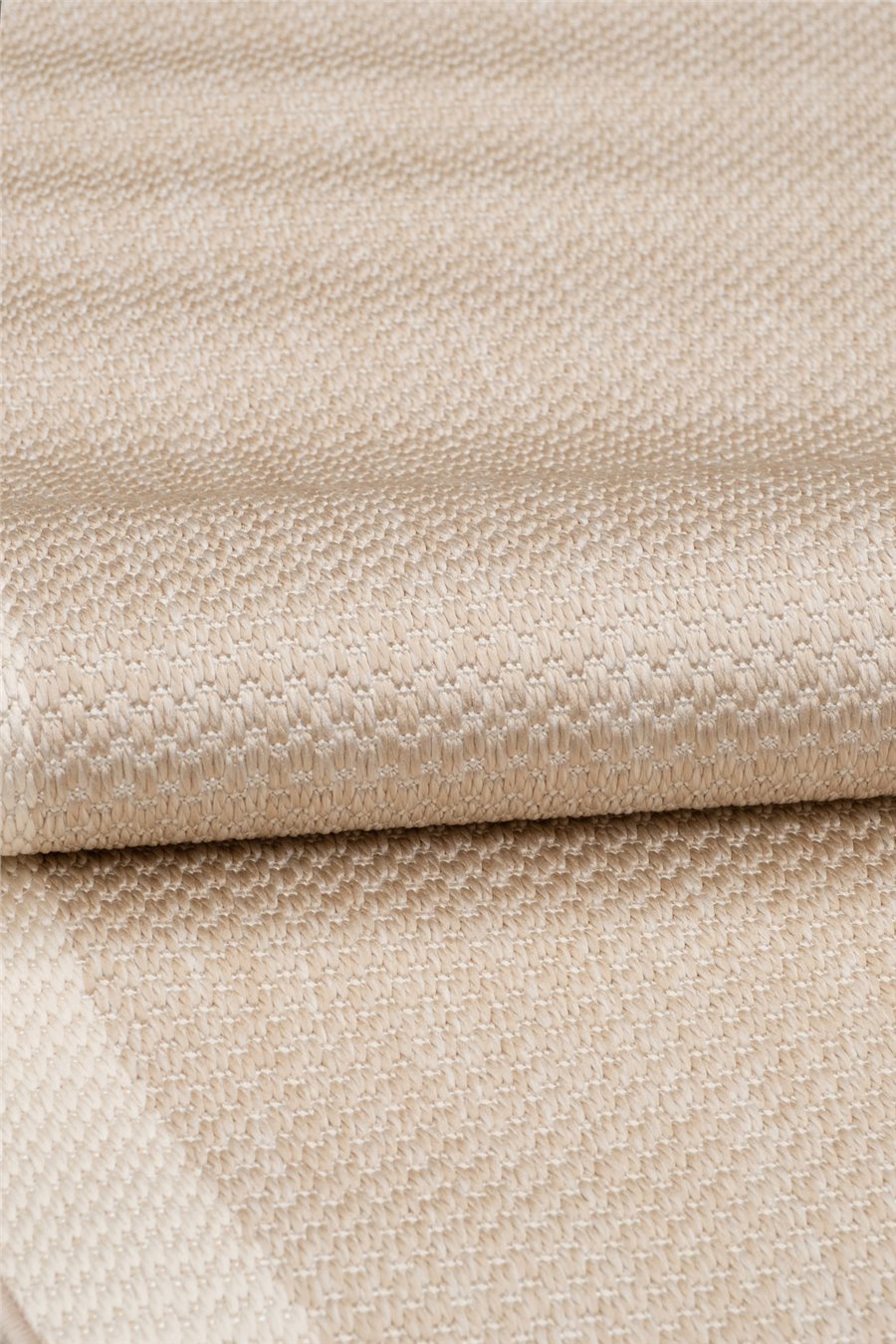 Bej Hasır Doku Oval Sisal Halı