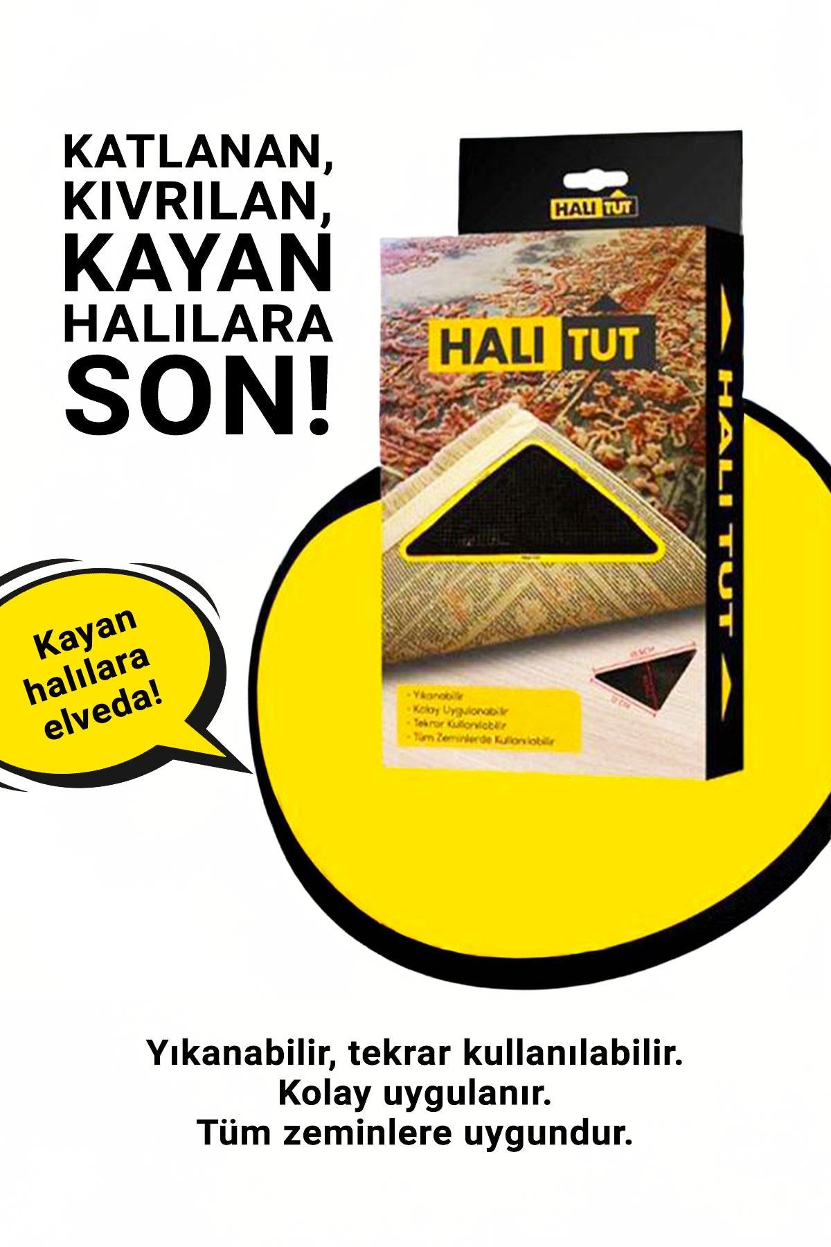 Halı Altı Kaydırmaz Ped Kayma Önleyici Tutucu Bant Halı Tutma Aparatı Kilim Paspas Zemin Sabitleyici