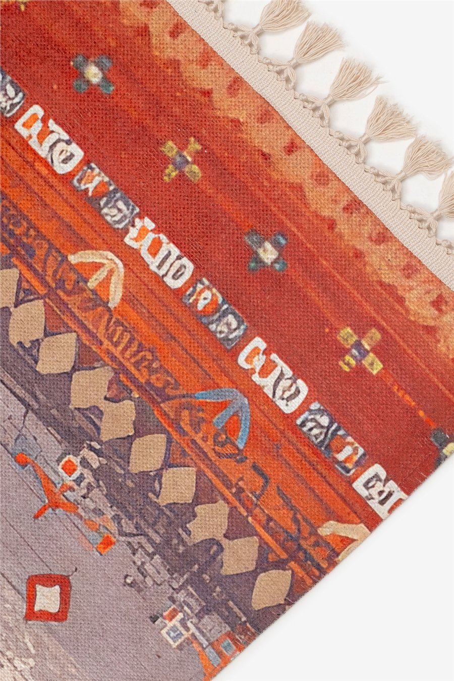Kiremit Zamanın İzi Modern Vintage Koleksiyon Halı
