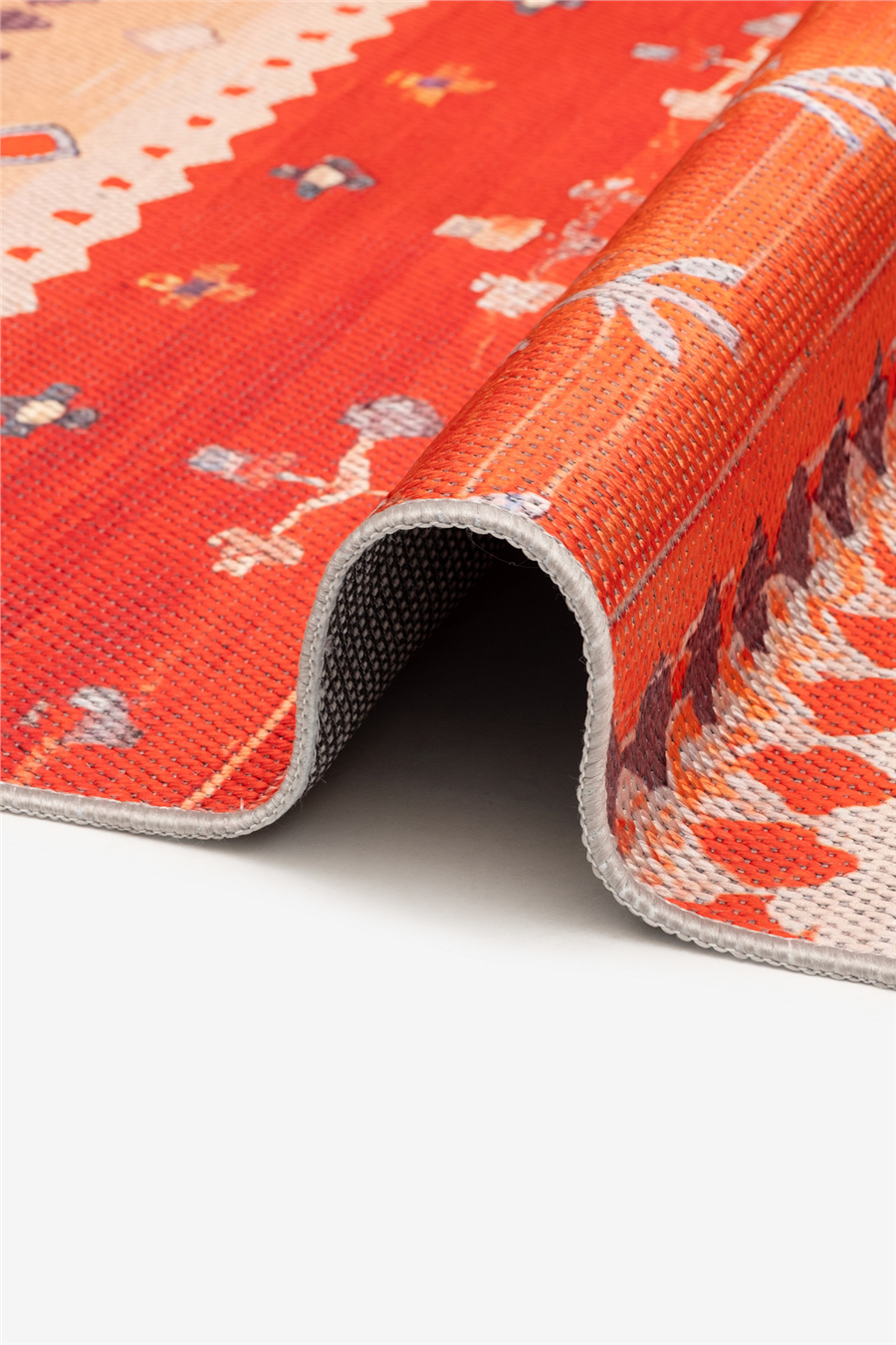 Kiremit Zamanın İzi Modern Vintage Sisal Halı