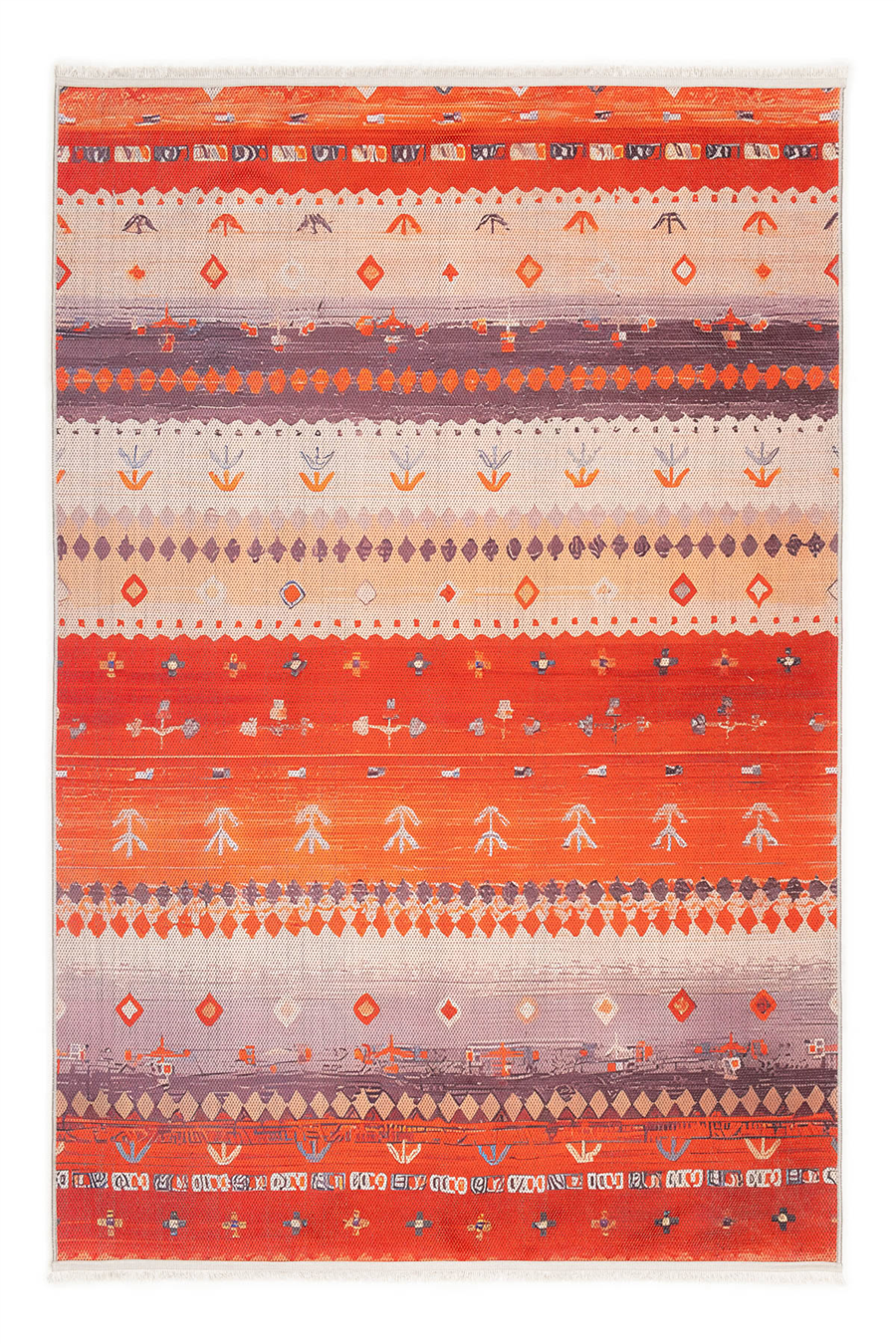 Kiremit Zamanın İzi Modern Vintage Sisal Halı