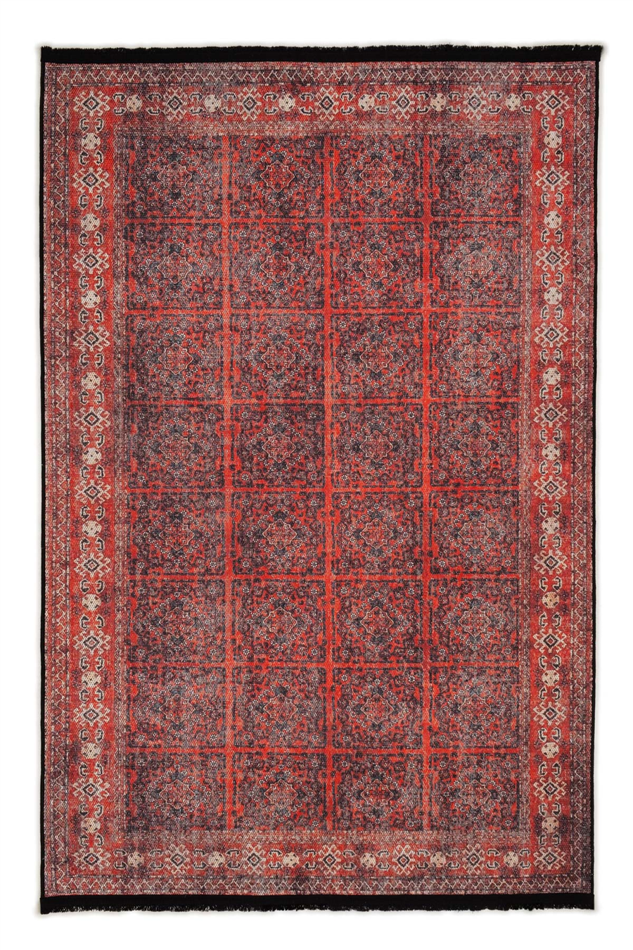 Kiremit Zamanın İzi Modern Vintage Sisal Halı