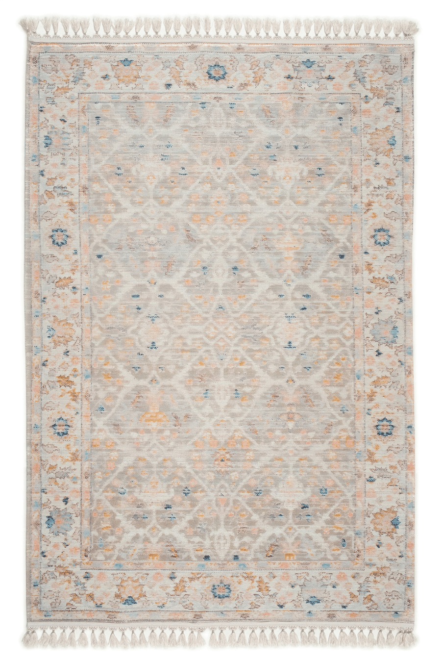 Krem Zamanın İzi Modern Vintage Koleksiyon Halı
