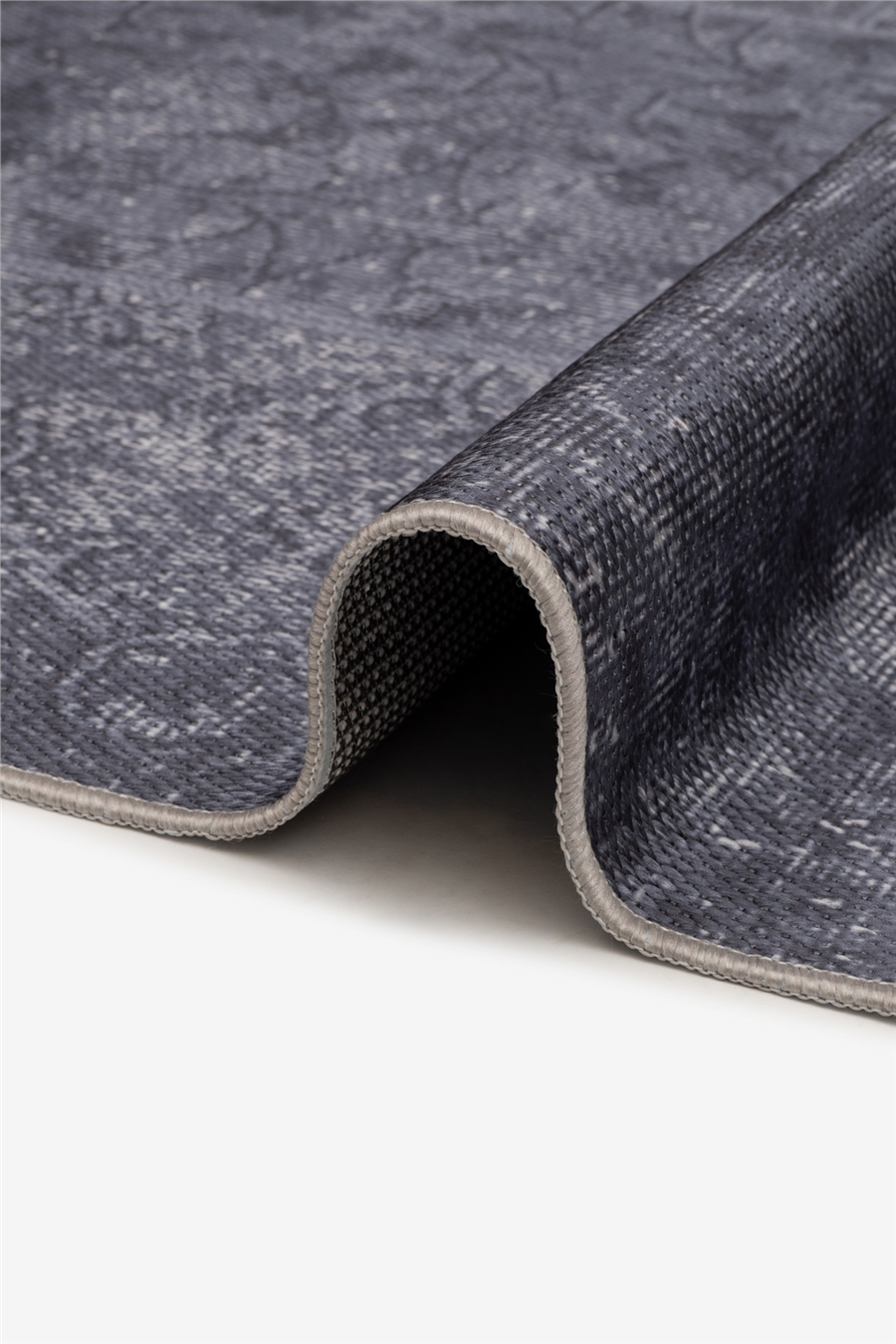 Mavi Zamanın İzi Modern Vintage Sisal Halı