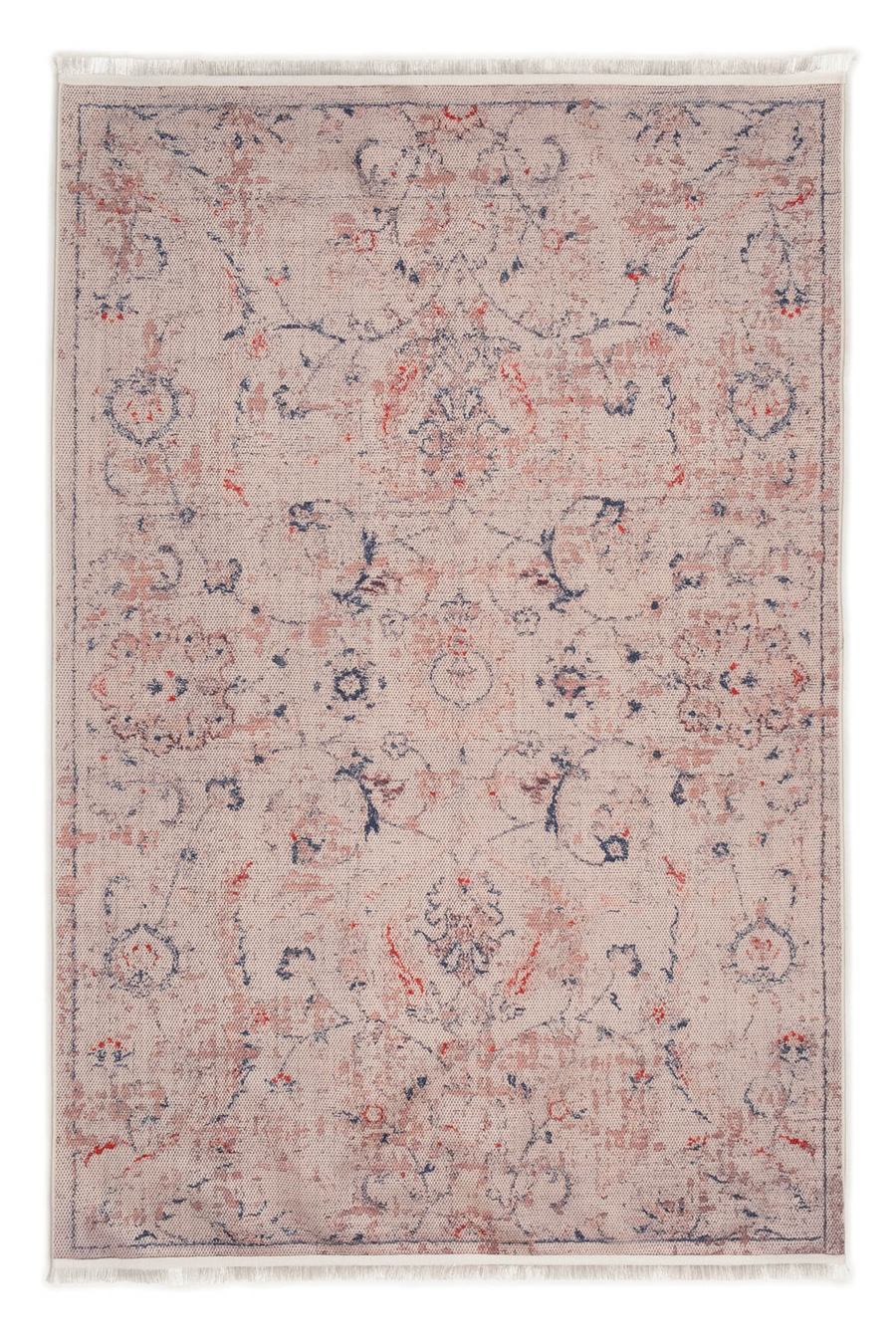 Pudra Zamanın İzi Modern Vintage Sisal Halı
