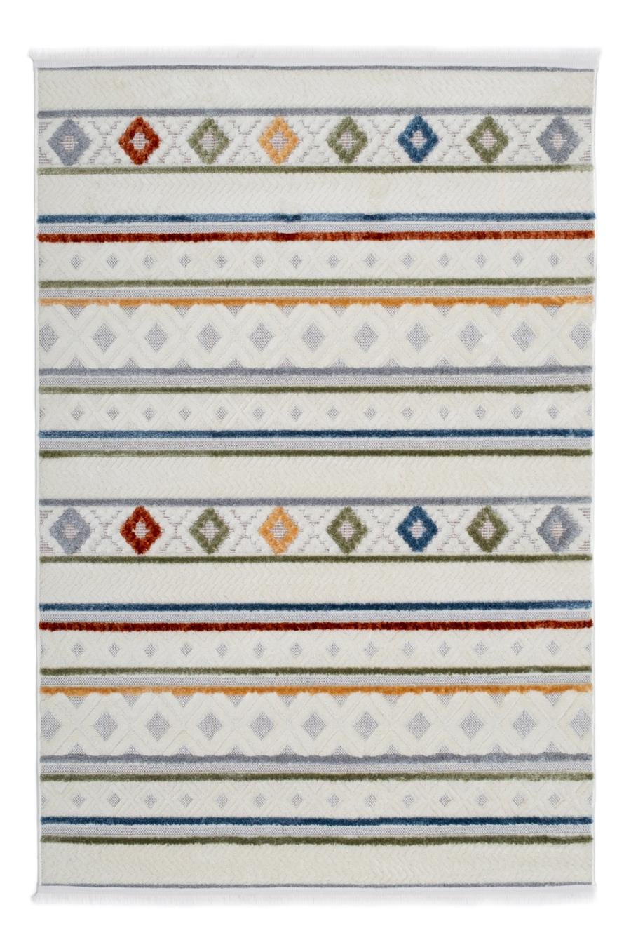 Renkli Multi Yumuşak İskandinav Halı